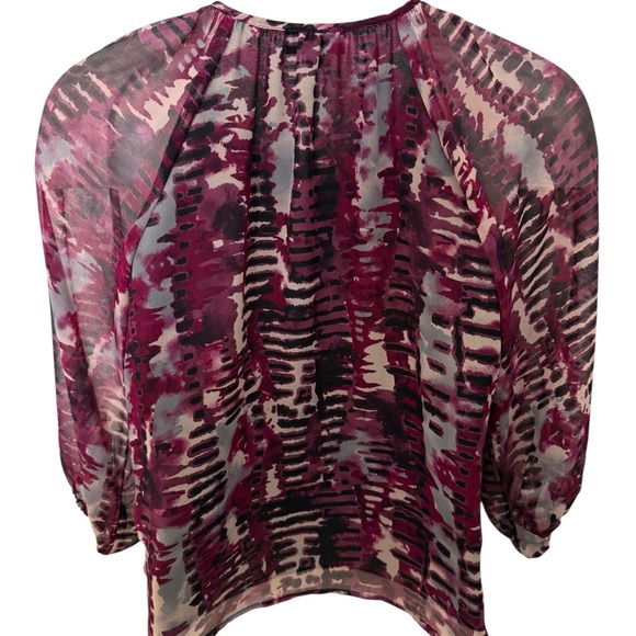 VERONICA M Magenta Blouse Women XS - Picture 3 of 5